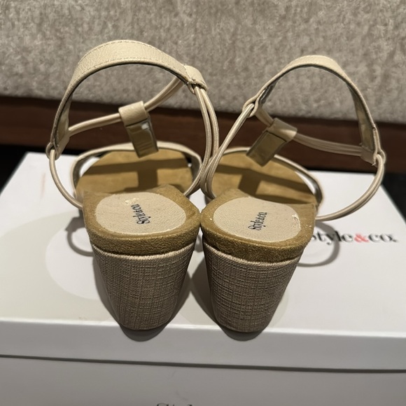 Style & Co. Cream Wedges - Picture 4 of 7